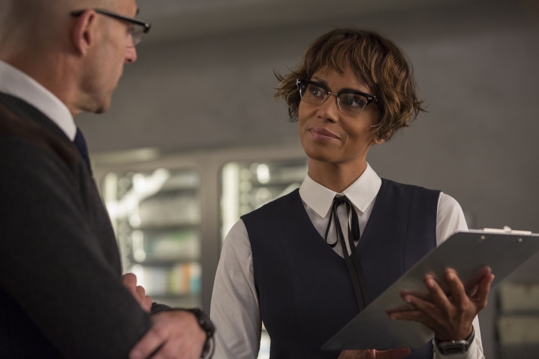 Mark Strong + Halle Berry - Kingsman 'The Golden Circle' - Credit Giles Keyte.jpg